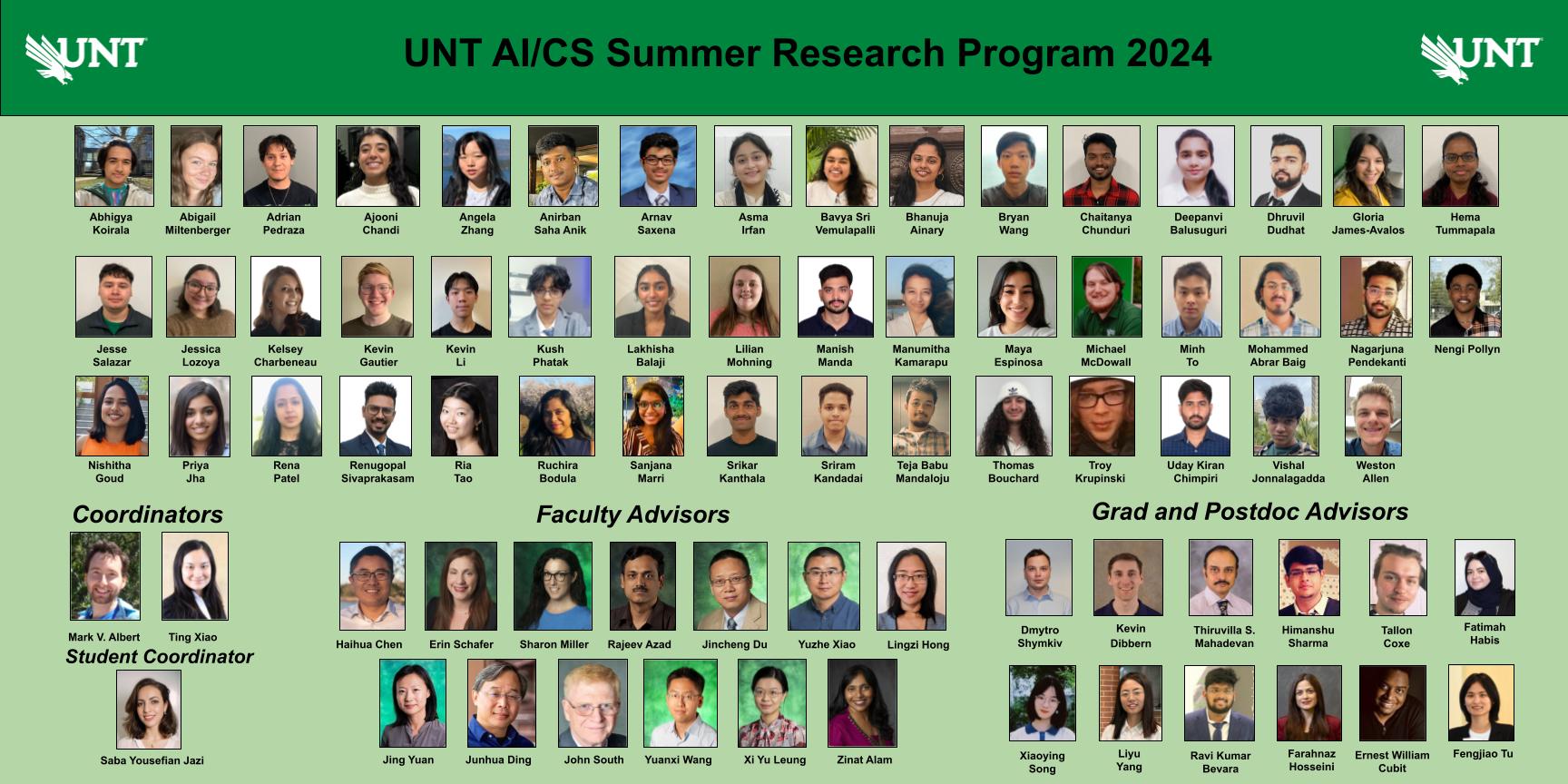 UNT AI Summer Research 2024